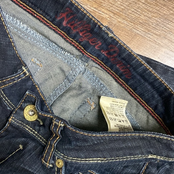 Tommy Hilfiger V-front vintage low rise w/fading details throughout 26/34 - Picture 13 of 15